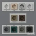 Розетки и выключатели Schneider Electric Atlas Design Nature - Разное - 3D модель