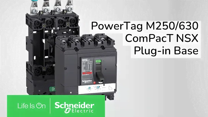 How to Install PowerTag M250/630 with ComPacT NSX250/630 Plug-in Base | Schneider Electric Support