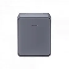 ATN544013 Выключатель одноклавишный с подсветкой Schneider Electric Atlas Design Profi54, на винтах, антрацит