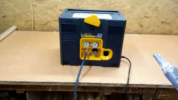 Schneider Sysmaster compressor in festool systainer T-loc
