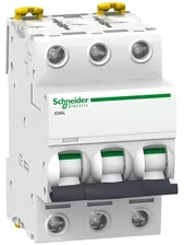 Schneider Electric iC60N 3p, выключатель автоматический C 16А 6кА iC60N Acti9 SchE A9F79316