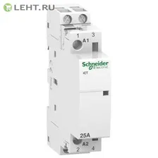 Модульный контактор iCT 25A 2но 230/240В Модульный пускатель Schneider Electric