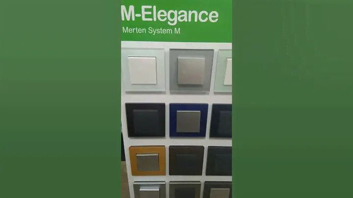 Merten System m розетки и выключатели