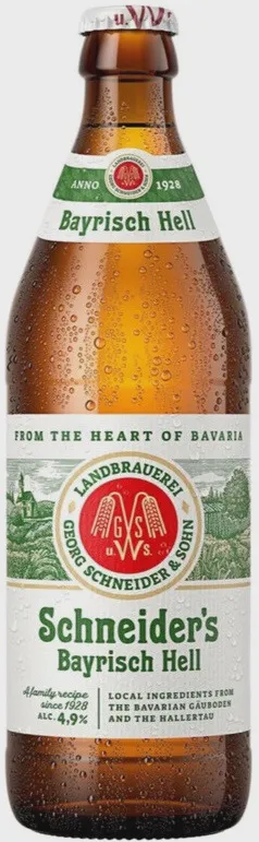 Пиво "Schneider's" Bayrisch Hell, 0.5 л-0