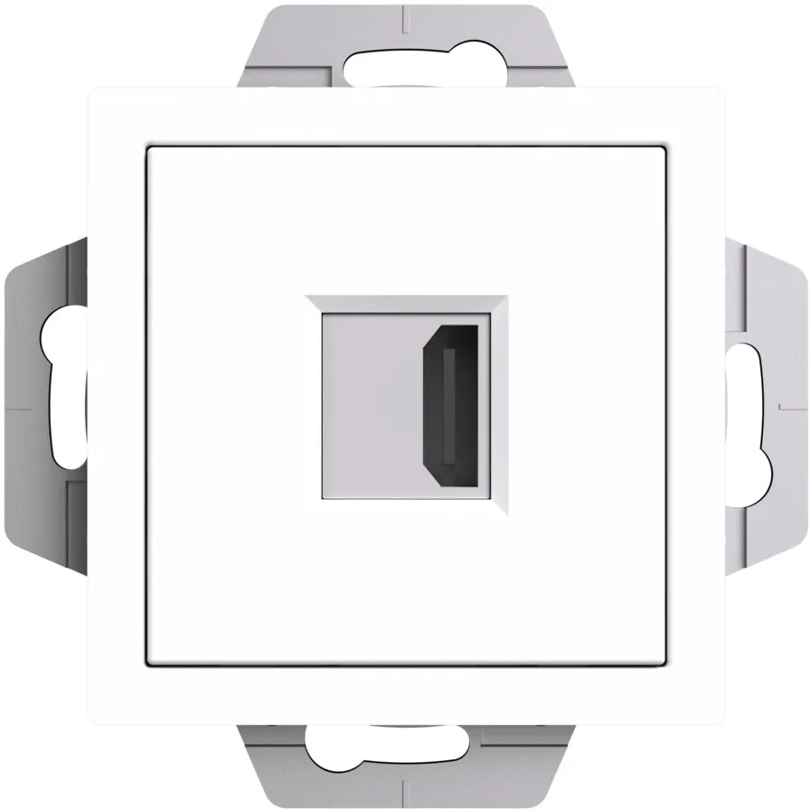 Розетки HDMI Schneider Atlas Design (Белый)