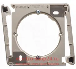Коробка наружного монтажа Schneider Electric Glossa титан GSL000400
