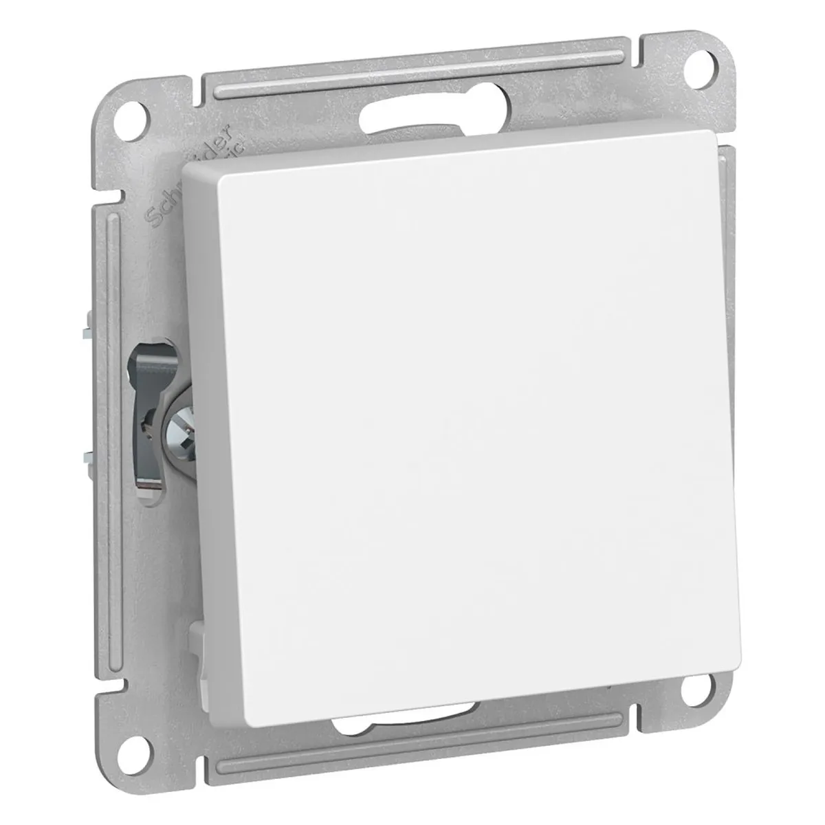 Переключатель одноклавишный Schneider Electric AtlasDesign 10A 250V белый ATN000161-0