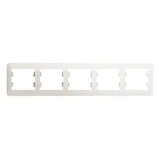 Рамка пятиместная Schneider Electric Glossa GSL000605 перламутр