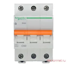 Выключатель автоматический Schneider 3P BA63 С-25
