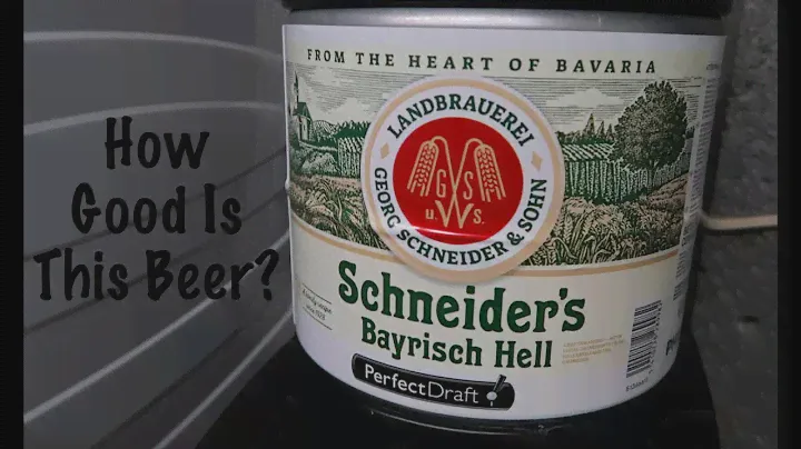 Schneider's Bayrisch Hell Lager on the Perfect Draft.