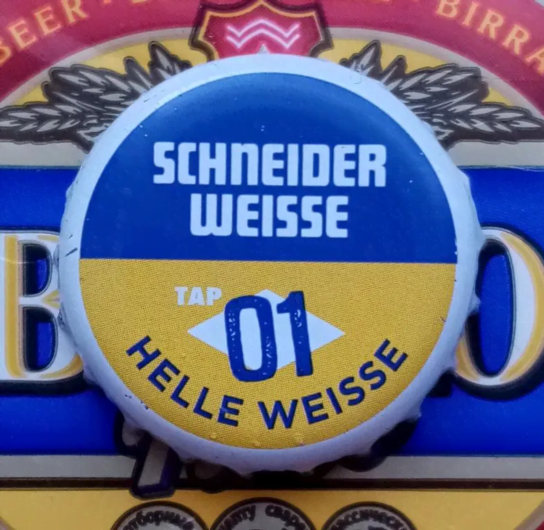 Кронен-пробка. Пиво "Schneider Weisse Helle Weisse". Германия