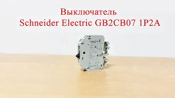 Выключатель Schneider Electric GB2CB07 1P2A
