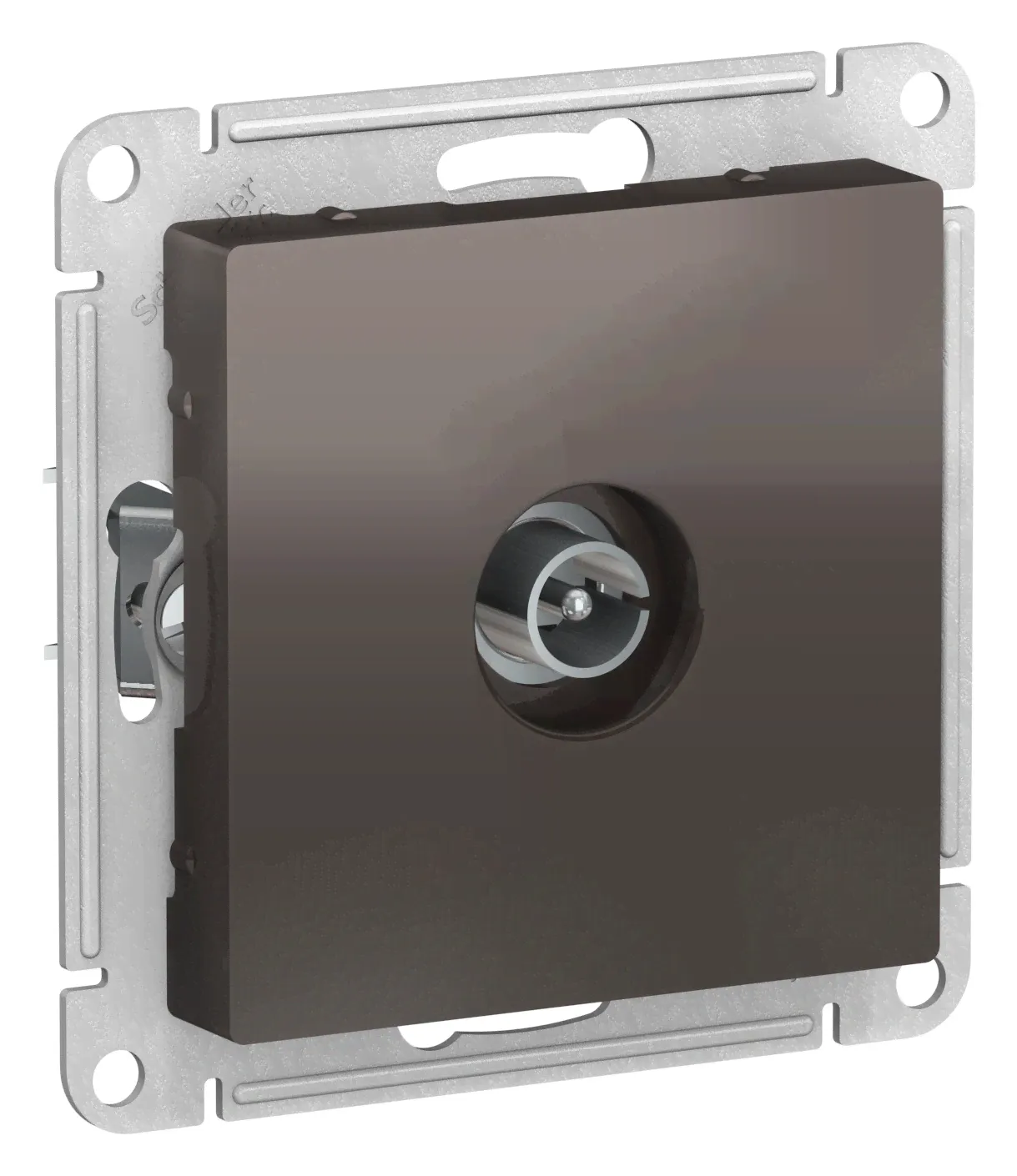 Механизм TV розетки Schneider Electric AtlasDesign ATN000693 мокко-0