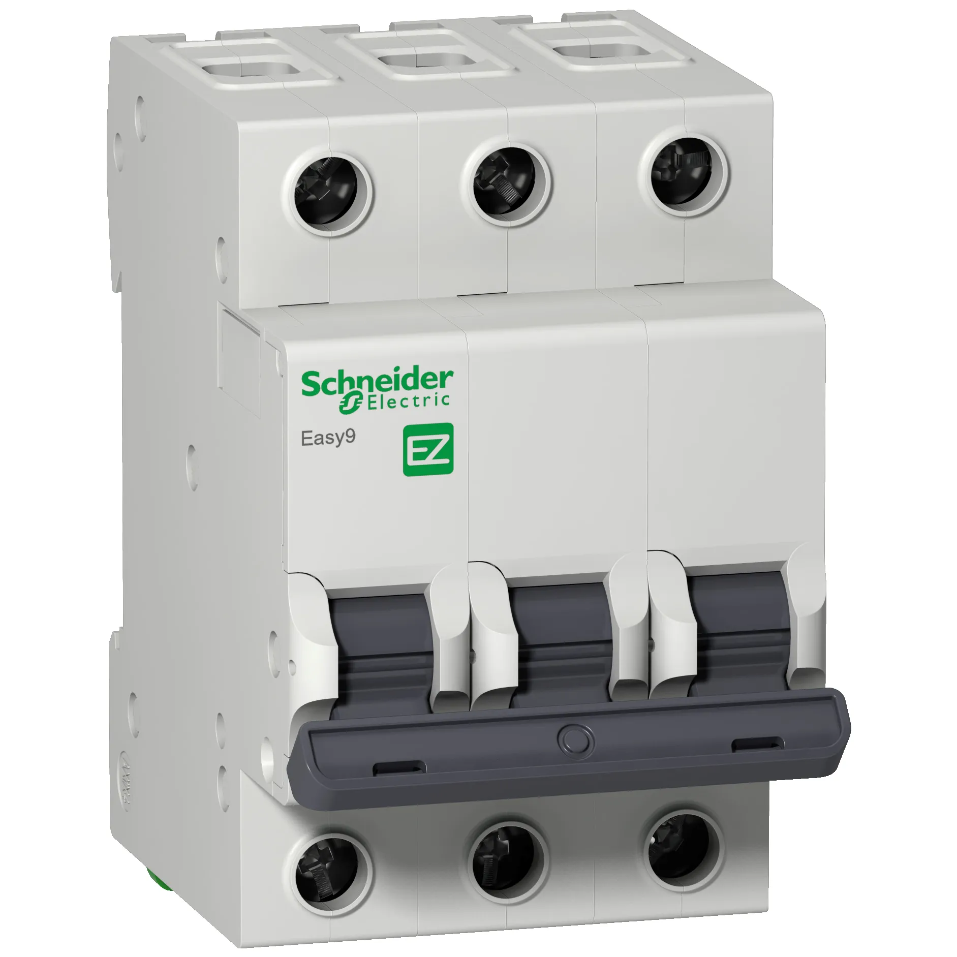 Автоматический выключатель Schneider Electric Easy9, 3 полюса, 10A, тип C, 4,5kA-0