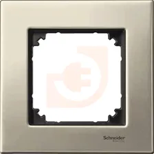 Рамка 1П, титан, Merten System M, пр-во Schneider Electric