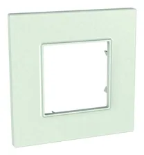 Рамка 1 пост Schneider Electric UNICA QUADRO, белый матовый