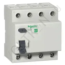 УЗО Easy9 4P 63А/300мА AC 400В Schneider Electric