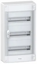 SCHNEIDER ELECTRIC Pragma Щит распределительный навесной ЩРн-39 IP40 пластиковый белый прозрачная дверь (PRA29313)