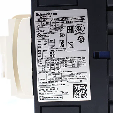 LC1D40AM7 Контактор Schneider Electric-0