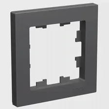 Рамка одинарная , Базальт, серия Atlas Design, Schneider Electric ATN001401