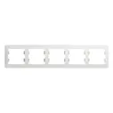 Schneider Electric GSL000105 GLOSSA 5-постовая РАМКА, горизонтальная, БЕЛЫЙ