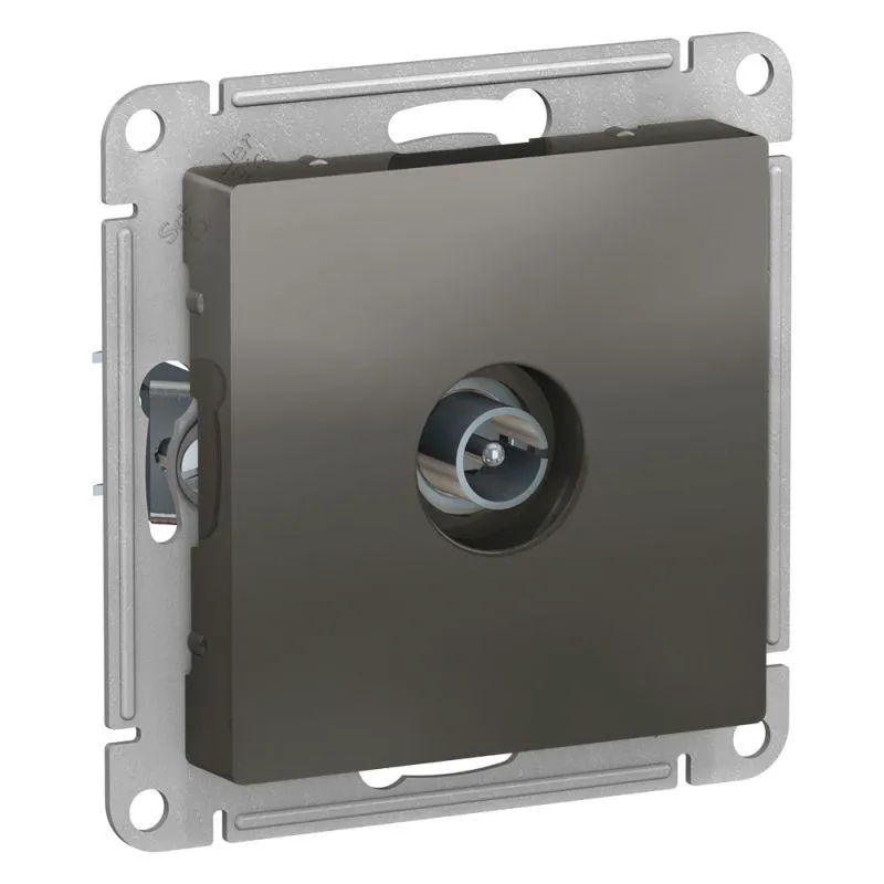 ТВ-розетка Schneider Electric AtlasDesign сталь ATN000993-0
