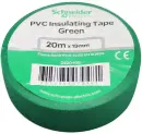 Изолента SCHNEIDER ELECTRIC 469212 пвх 19мм рул.20м зел.