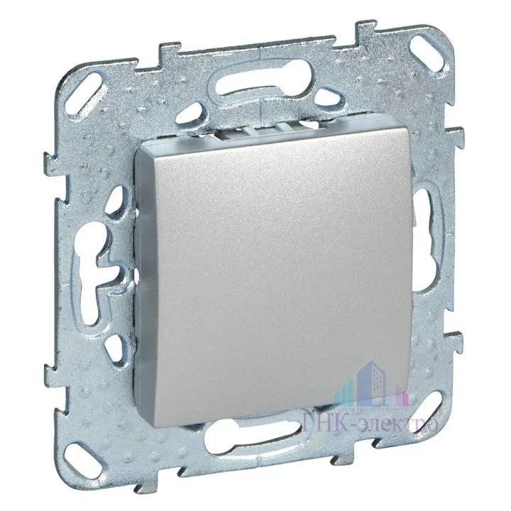 Schneider Electric Unica Top Class ЗАГЛУШКА 45х45, АЛЮМИНИЙ-0