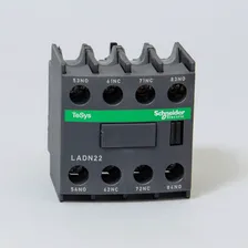 LADN22 | Блок дополнительных контактов, 2 НО + 2 НЗ, фронтальный монтаж, Schneider Electric