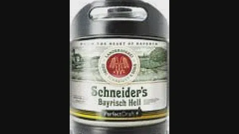 Schneider's bayrisch helles lager 4.9% - Perfect draft pro / Philips perfect draft - review No. 786