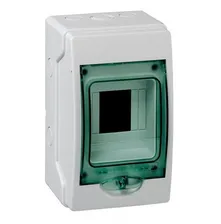 Щит распределительный навесной Schneider Electric ЩРн-П-4 IP65 пластиковый прозрачная дверь белый Kaedra (13976)