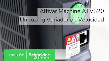 Unboxing variador Altivar 320 (ATV320) de Schneider Electric
