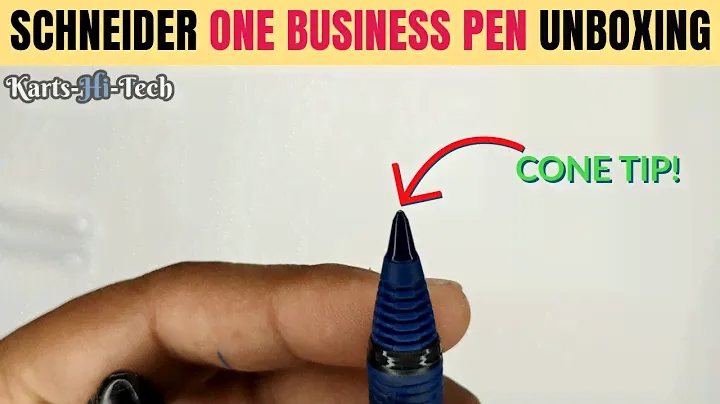 Schneider One Business Pen | Cone Tip #rollerball #pen Who should use this |
