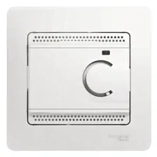 Термостат электронный теплого пола с датчиком Systeme Electric (Schneider Electric) Glossa белый GSL000138
