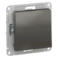Трехклавишный выключатель сталь Schneider Electric ATN000931