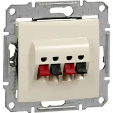 Аудио-розетка SCHNEIDER ELECTRIC SEDNA, БЕЖЕВЫЙ SDN5400147