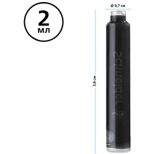 Картридж Schneider для перьевых ручек, черный, 6шт., евростандарт