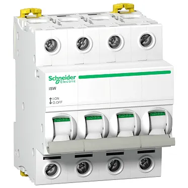 Schneider Electric Acti 9 Выключатель нагрузки iSW 4P 40A-0