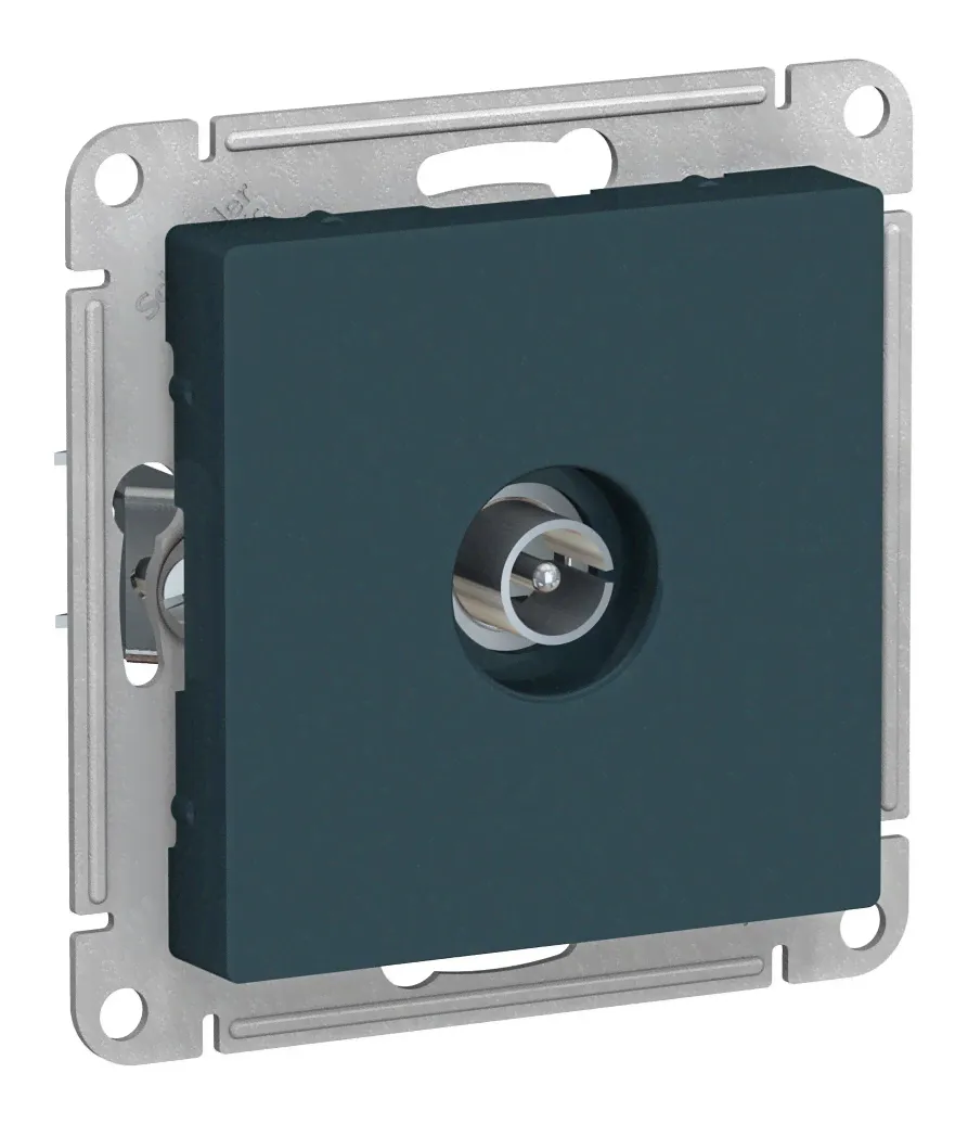 Механизм TV розетки Schneider Electric AtlasDesign ATN000893 изумруд