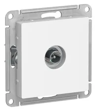 Розетка телевизионная проходная Schneider Electric Atlas Design 1-й разъем, лотос