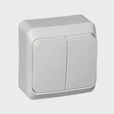Выключатель Schneider Electric Этюд 2-клавишный, 10А, белый