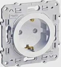 Розетка Schneider Electric Odace Белый S52R037 IP21