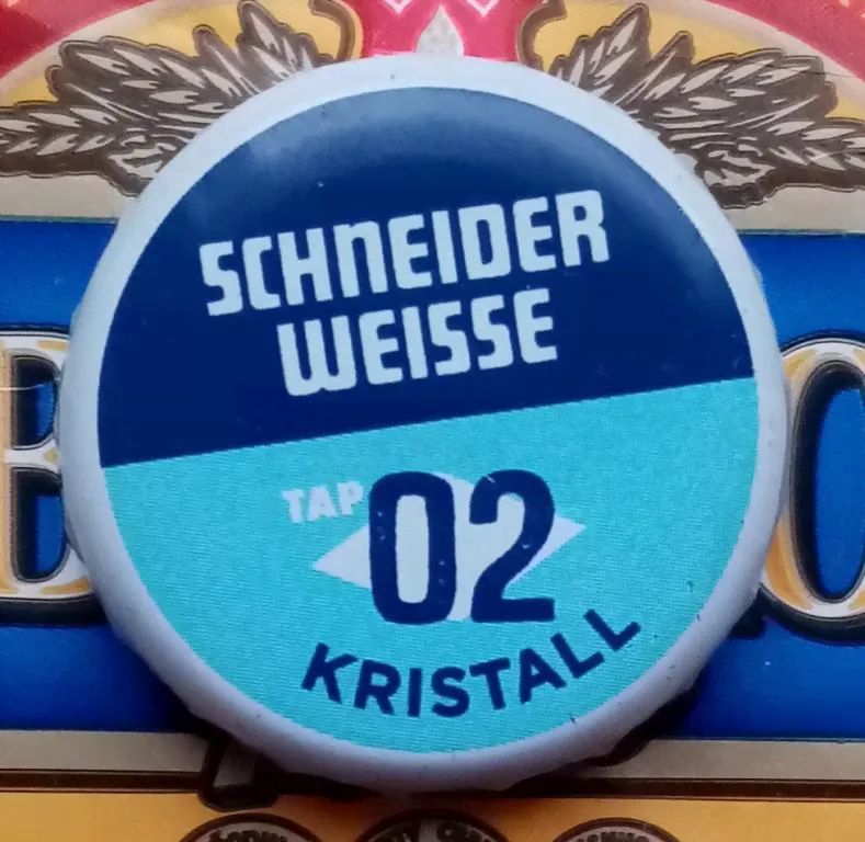 Кронен-пробка. Пиво "Schneider Weisse 02 Kristall". Германия