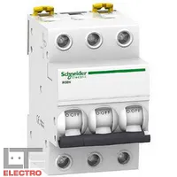 A9K24325 Автоматический выключатель трехполюсный 3p 25А С 6кА Acti 9 iK60N Schneider Electric