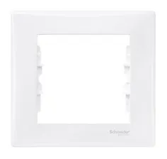 Рамка 1-постовая Schneider Electric Sedna SDN5800121 (горизонтальная, белая)