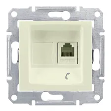 Розетка телефонная RJ11 Schneider Electric Sedna SDN4101147