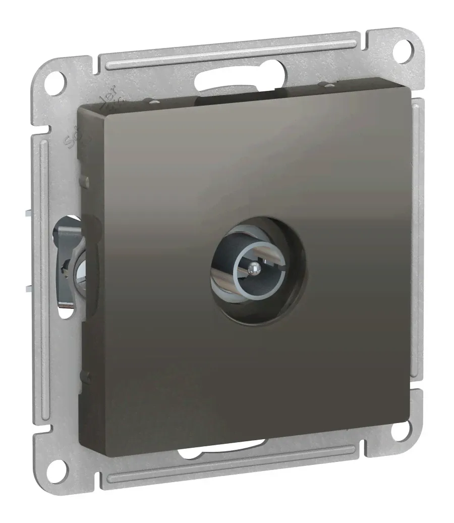 Механизм TV розетки Schneider Electric AtlasDesign ATN000993 сталь