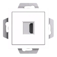 Розетка HDMI одинарная Schneider Electric Atlas Design, цвет белый