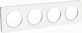 Рамка 4-м Odace бел. Schneider Electric S52P808