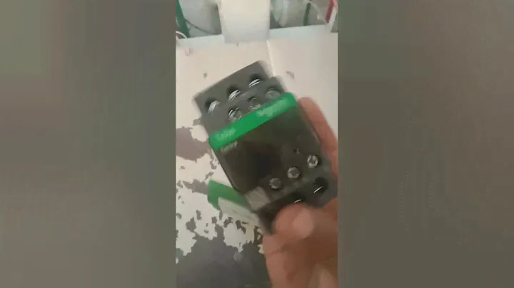 Schneider electric contactor and relly #machine #technology #panel